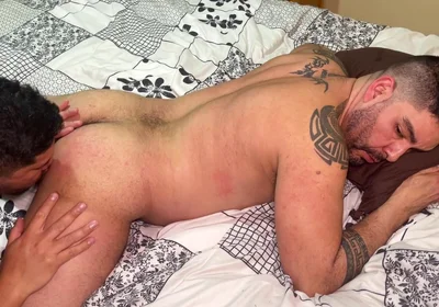 Receiving Cum From My Latino Friend's Cock