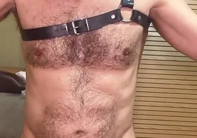 Penetrated by a Leather Man