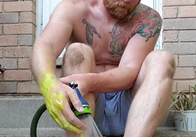 I Needed to Wash My Hands and Feet I After Got a Little Carried Away with a Painting I Was Working on