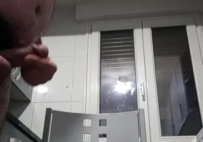 Handsome Chubby with Hard and Fat Masturbating