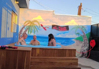 Me, My Stepfather and Vinkig in a Brotherhood with 3