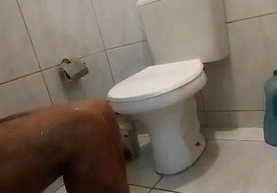 Filming Colleague in the Bathroom