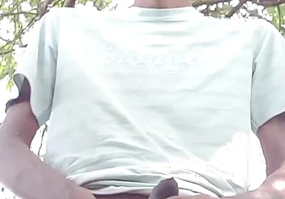 Outdoor Masturbation and Cumming