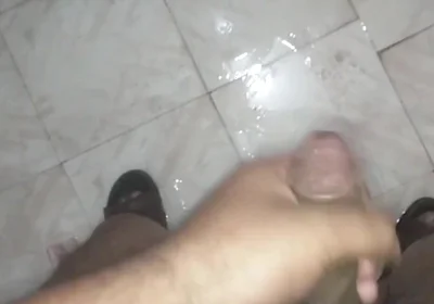 Young Desi Boy Masturbates in Washroom