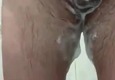Turkish Bathroom Shower and Big Cumshot.