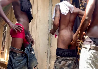 Three Thugs Having Sex