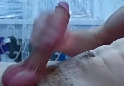 A Pleasure for the Eyes, a Guy with a Beautiful Body Brings His Big Cock to Orgasm and Cums