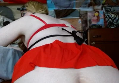 Fat Sissy Pig Playing on the Floor Like It Should Be