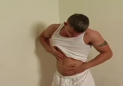 Stroking His Way To Satisfaction