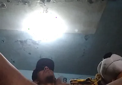 I'm Left Alone Playing with My Erect Cock