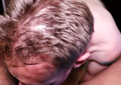 Big Dan Gags Sucking My Dick