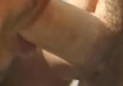 Deep Rimming Tgirl Ass on Balcony Throbbing Cock Sucked Sloppy