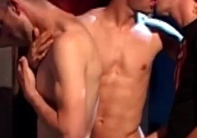 Threesome at the Urinals