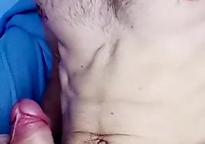 The guy really wants to excite you and jerks off his big cock 2 videos