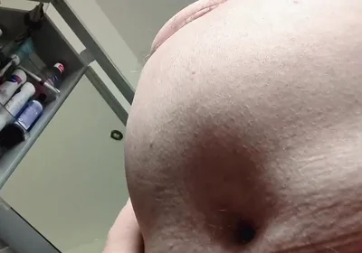 Pissing and Asshole From Below