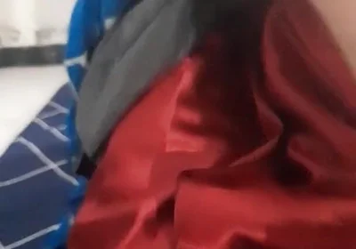 Wearing Mini Satin Skirt Inside Shorts