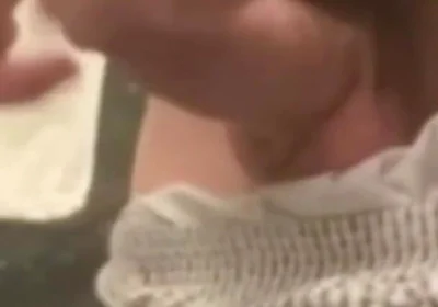 Amateur Horny Flatmate Cums in Condom in Adidas Sportswear