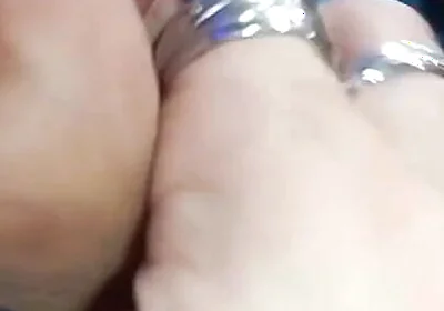 Jerking off a Cock From My Red-nailed Doll