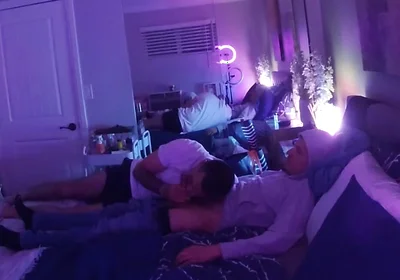 My Neighbor Pounds Me and Watches in the Mirror.