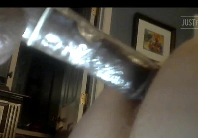 My Ass Gets Fucked by Thrusting Dildo