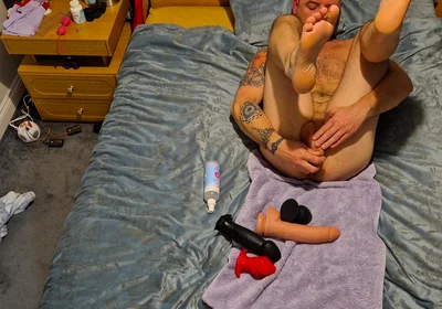 Self Ass Fucking Training