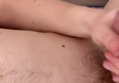 Boy Jerking and Cumming in the Bed