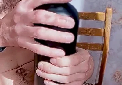 The Guy Fucks All His Toys and Cums Inside, a Lot of Pleasure and Sperm with Moans