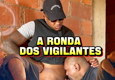 Security Guards Having Sex After the Patrol in the Building