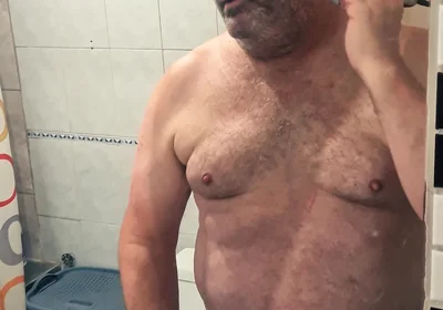 Before the Fight - Silver Stepdaddy Boxer POV