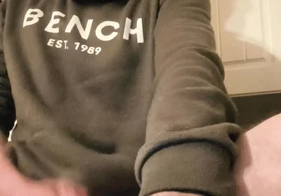 Big Dick Wanking and Smoking
