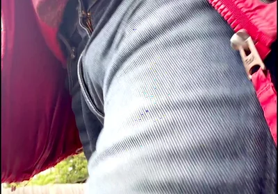 Out Walking Commando and the Monster Inside My Jeans Is Bulging Out