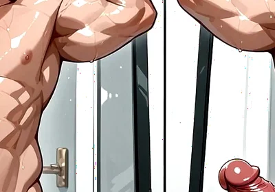 Ai Sexy Oiled Muscle Men