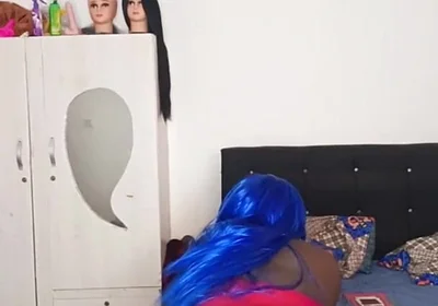 Twerking and and Cumming While Sitting on My Dildo