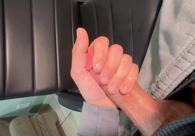 Powerful Cumshot After Edging and Moaning