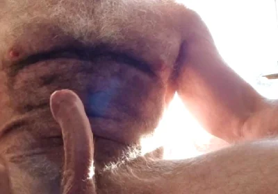 Hairy Muscle Stepdad Jerks off