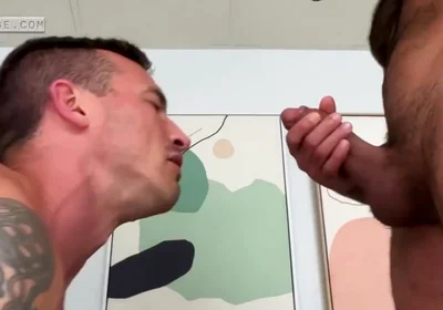 Hung And Hairy Latino Gets Rough Face Fucks A Submissive And Eager Cocksucker Then Aggressively Fucks His Ass Doggy Style