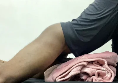 Desperate Pillow Grinding & Loud Moaning - Solo Male Dry Humping Masturbation