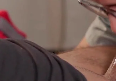 Sloppy Deepthroat Huge Dick Close-up - Cum Swallow & Post Cum Play