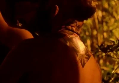 Sub Is Restrained and Used by Bearded Master in a Public Park.