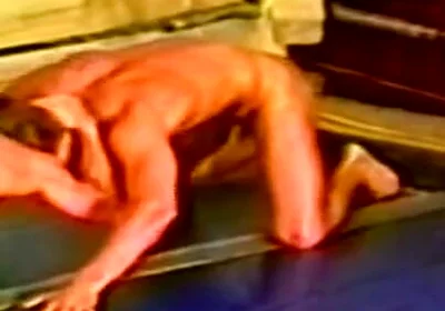 Oiled Muscle Hunks Wrestling Into Sloppy Anal Creampie