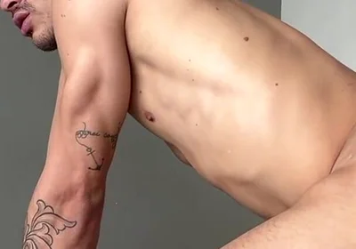 Big Dick Fucks Muscle Ass Bareback Anal Latino Tatted Stud