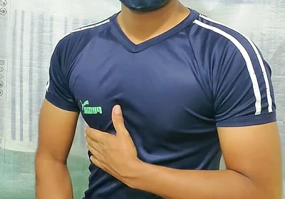 Gay Muscular Indian Masturbates