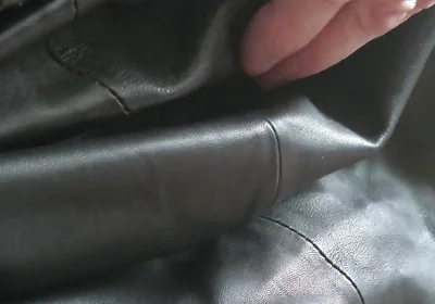 Edging in a Leather Skirt