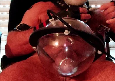 Cigar, Big Pipe, Ball Stretching and Balls/cock Pumping