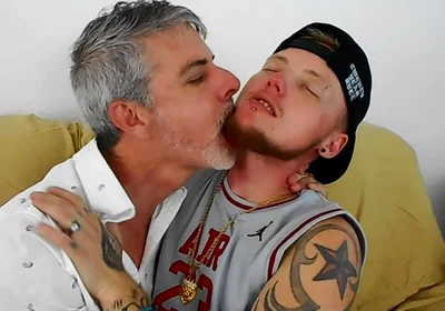Hot Gay Kissing with Jc & Richard