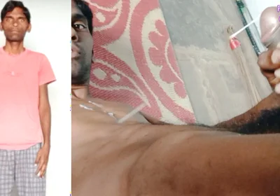 Rajesh Playboy 993 Masturbating Big Cock and Cumming on the Chest. Spanking Butt Stroking Dick