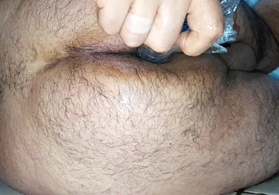 Amazing Cum and Anal Penetration Using Red Thong