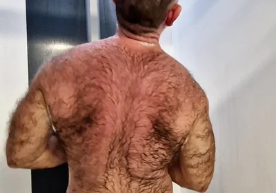 Hairy Jack Taking a Shower