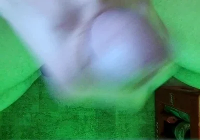 Cumming Under the Desk