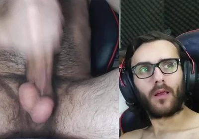 20 Centimeter Penis Pumping a Lot of Milk, with My Face!!